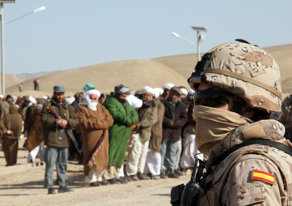 Foto: Legionario español en Afganistán. (Ministerio de Defensa)
