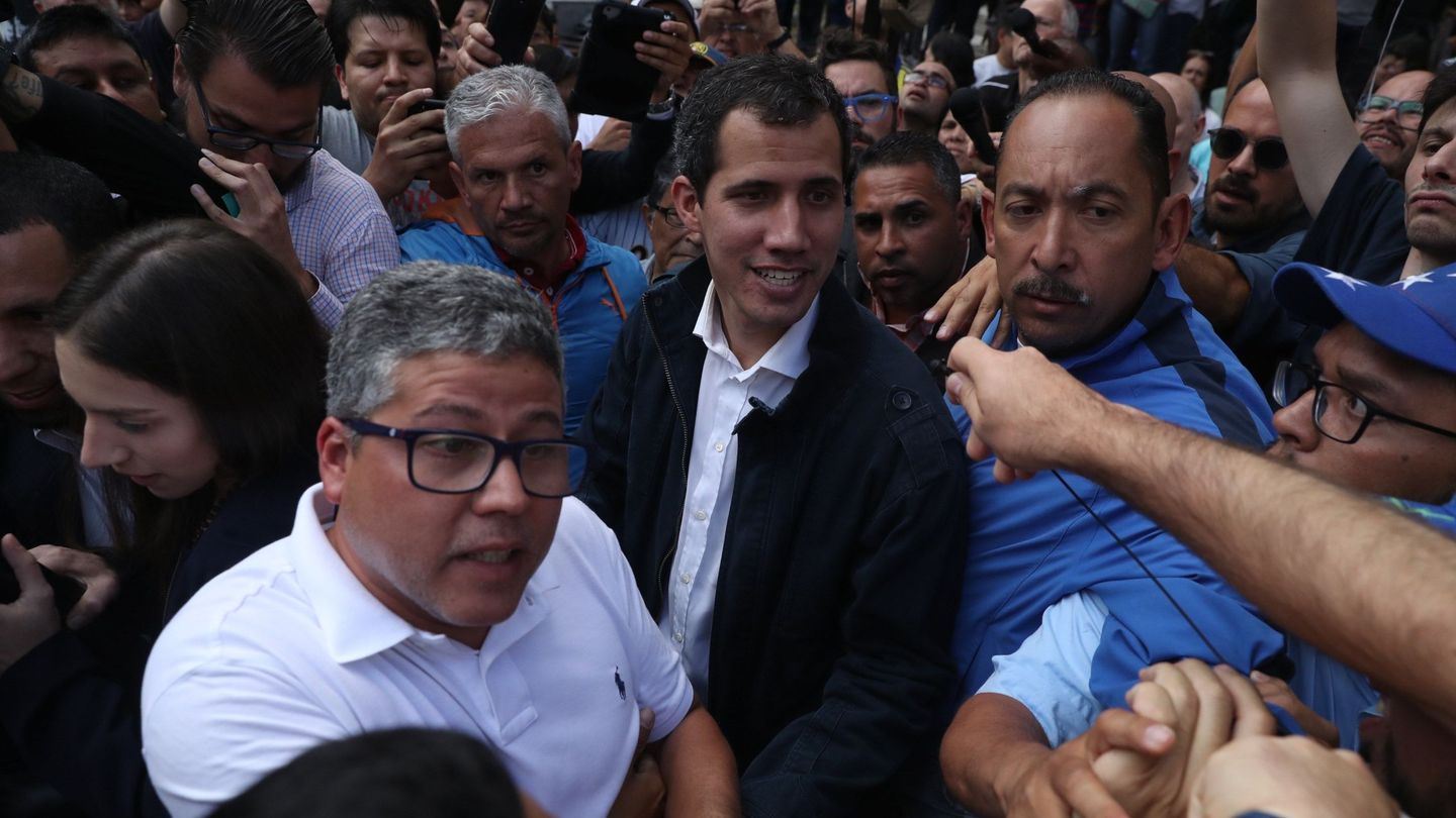 El presidente de la Asamblea Nacional de Venezuela y autoproclamado presidente interino del país, Juan Guaidó. (EFE)