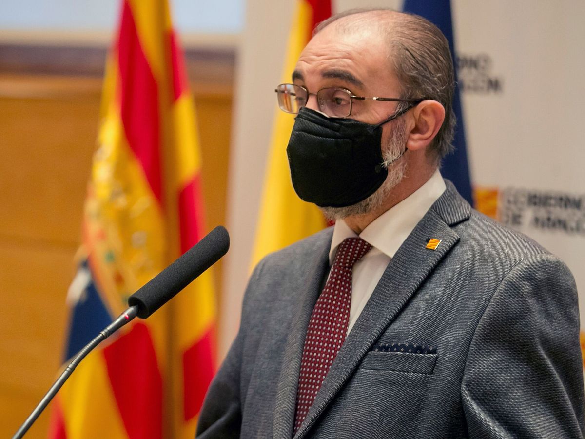 Foto: El presidente de Aragón, Javier Lambán. (EFE/Javier Cebollada)
