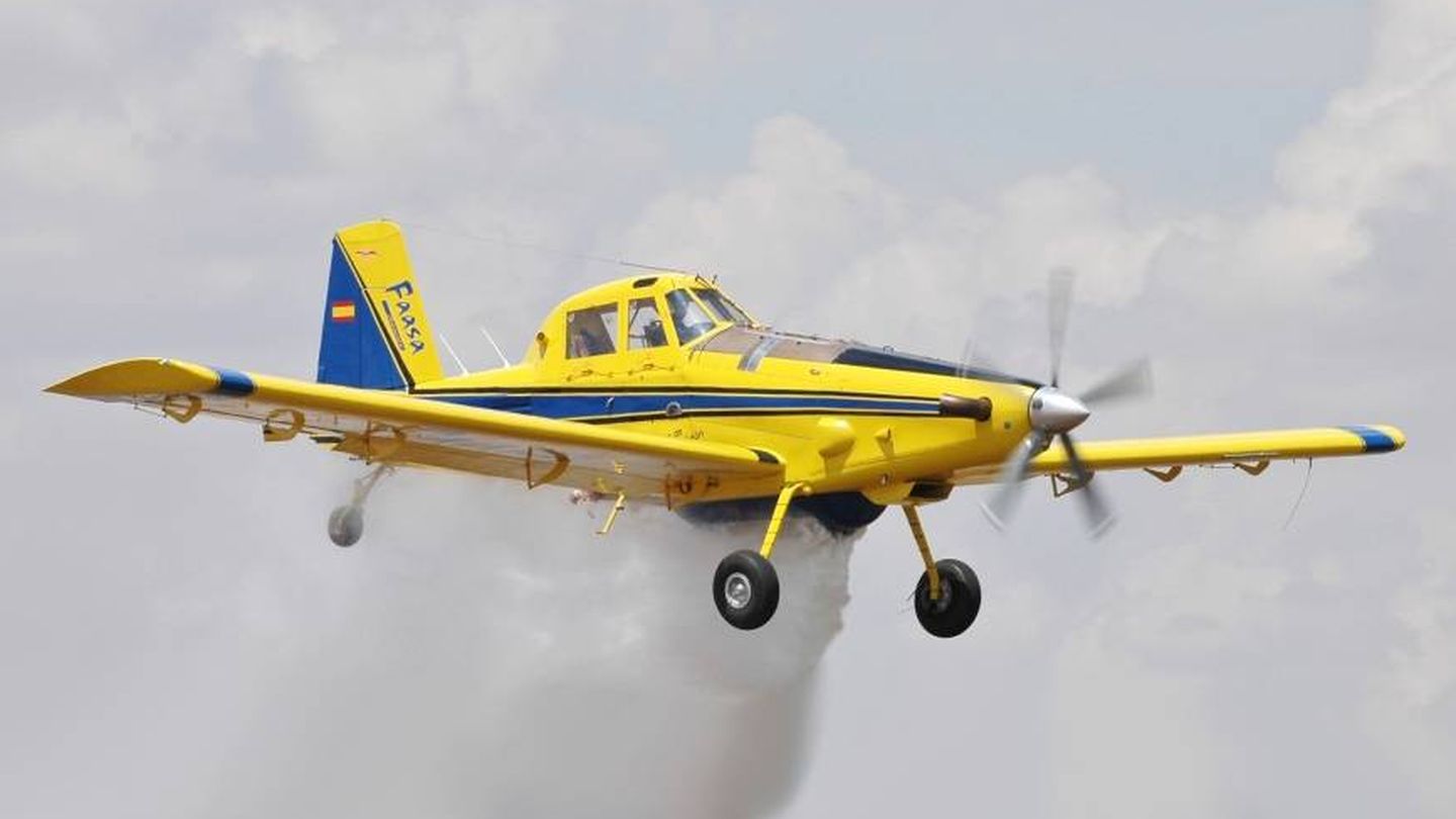 El avión forestal Air Tractor (Foto: Daniel VA)