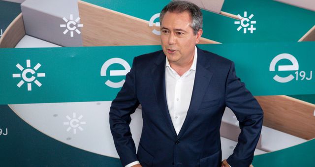 El candidato del PSOE a la presidencia de la Junta de Andalucía, Juan Espadas. (EFE/Julio Muñoz) 