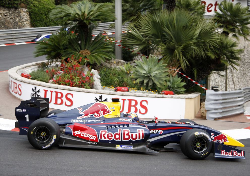Foto: Carlos Sainz Jr durante los entrenamientos en Mónaco