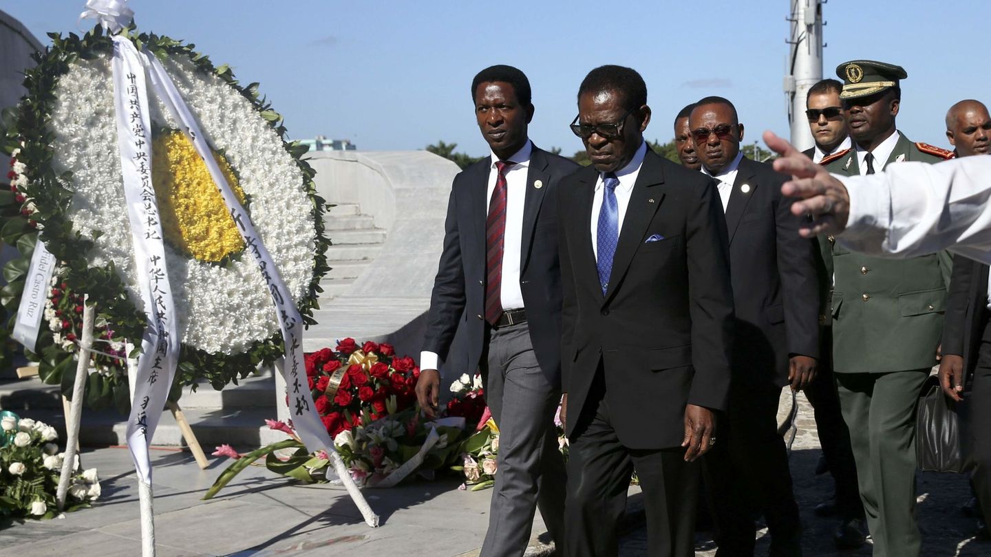 Teodoro Obiang, en una visita a Cuba en noviembre de 2016. (Reuters)