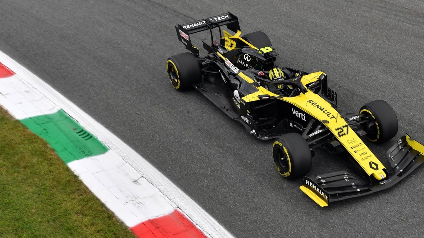 Nico Hulkenberg durante el Gran Premio de Italia. (EFE)