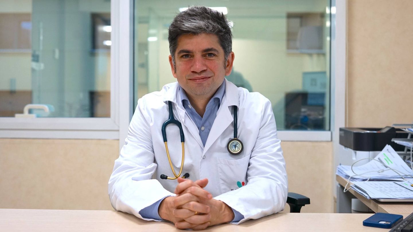 Doctor Juan Pablo Fusco, jefe de Oncología del Hospital La Luz. 