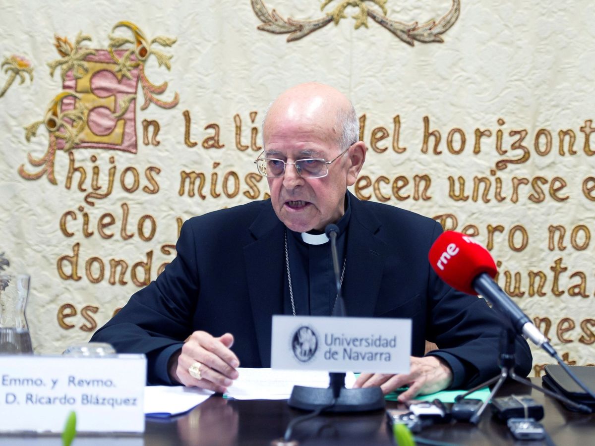 Foto: El presidente de la Conferencia Episcopal Española, Ricardo Blázquez. (EFE)