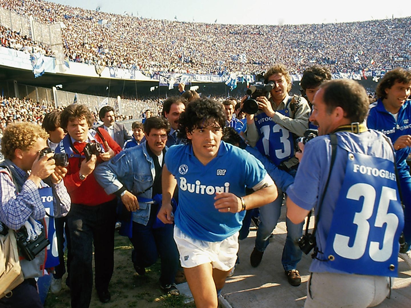 Fotograma del documental de Asfi Kapadia 'Diego Maradona'.