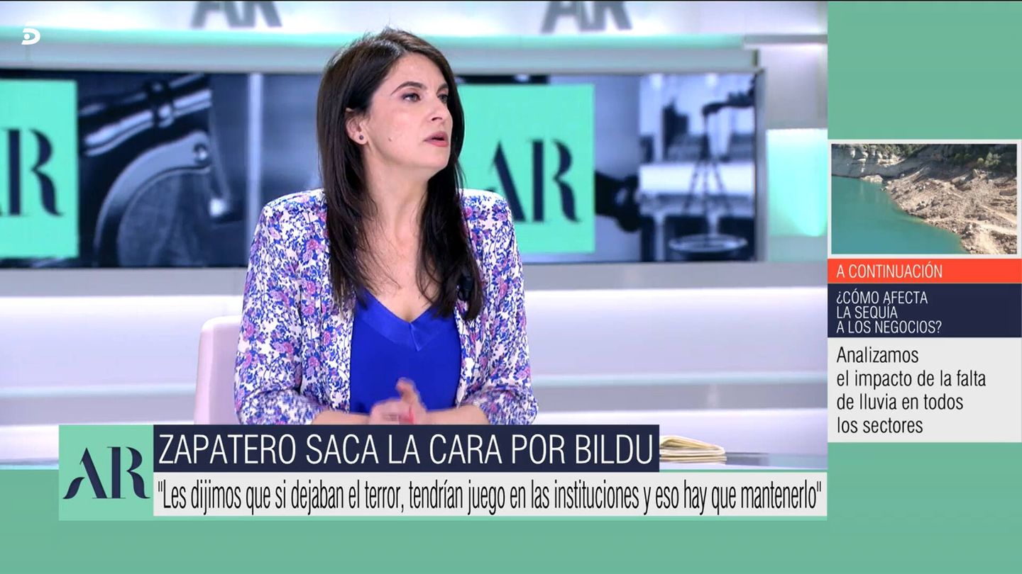 Pilar Santos, en 'El programa de AR'. (Telecinco)