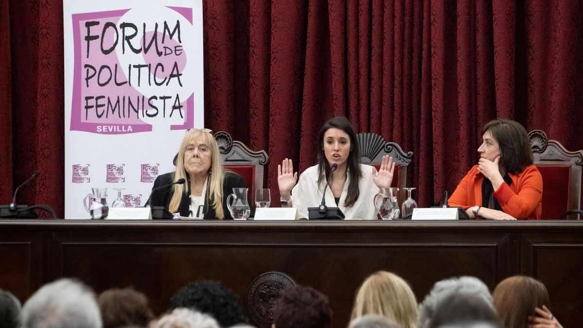Irene Montero reivindica a la socialista Aído en plena pugna feminista