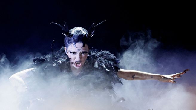 Foto de La participante irlandesa de Eurovisión, Bambie Thug. (Reuters)