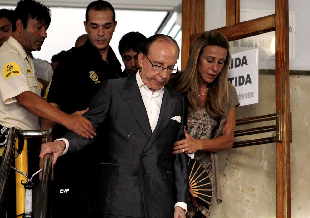 Foto: José María Ruiz-Mateos asistiendo a un juicio en 2012 (Gtres)