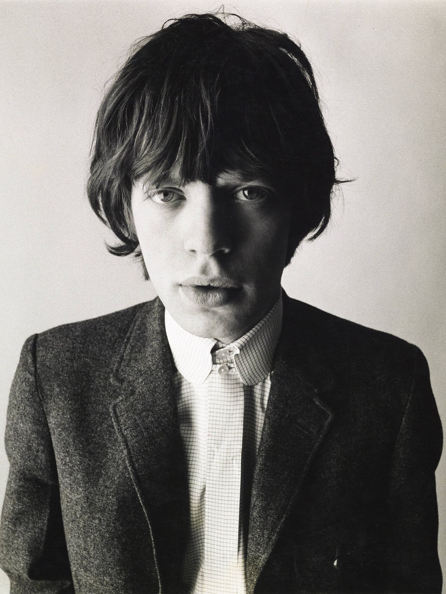 Mick Jagger, retratado por David Bailey en 1964. Vogue © Condé Nast