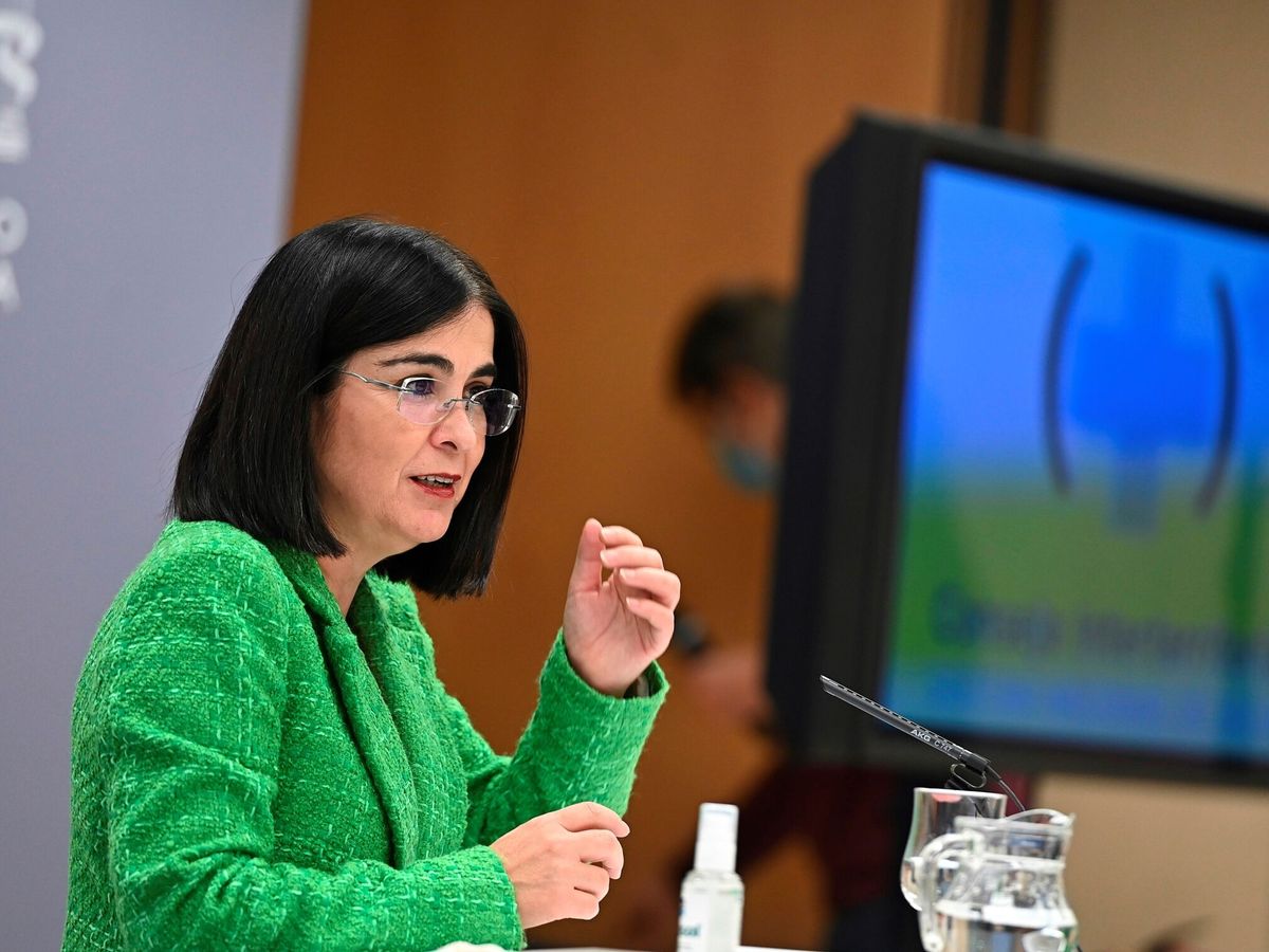 Foto: La ministra de Sanidad, Carolina Darias. (EFE/Fernando Villar)