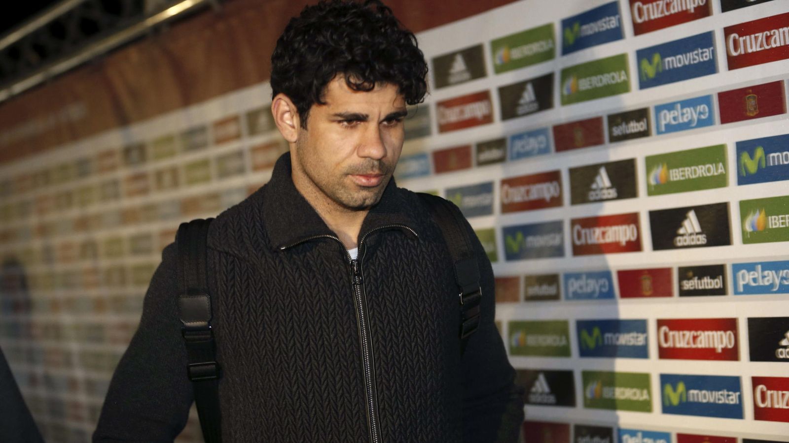 Foto: Diego Costa abandona la concentración de la selección española por culpa de su lesión.