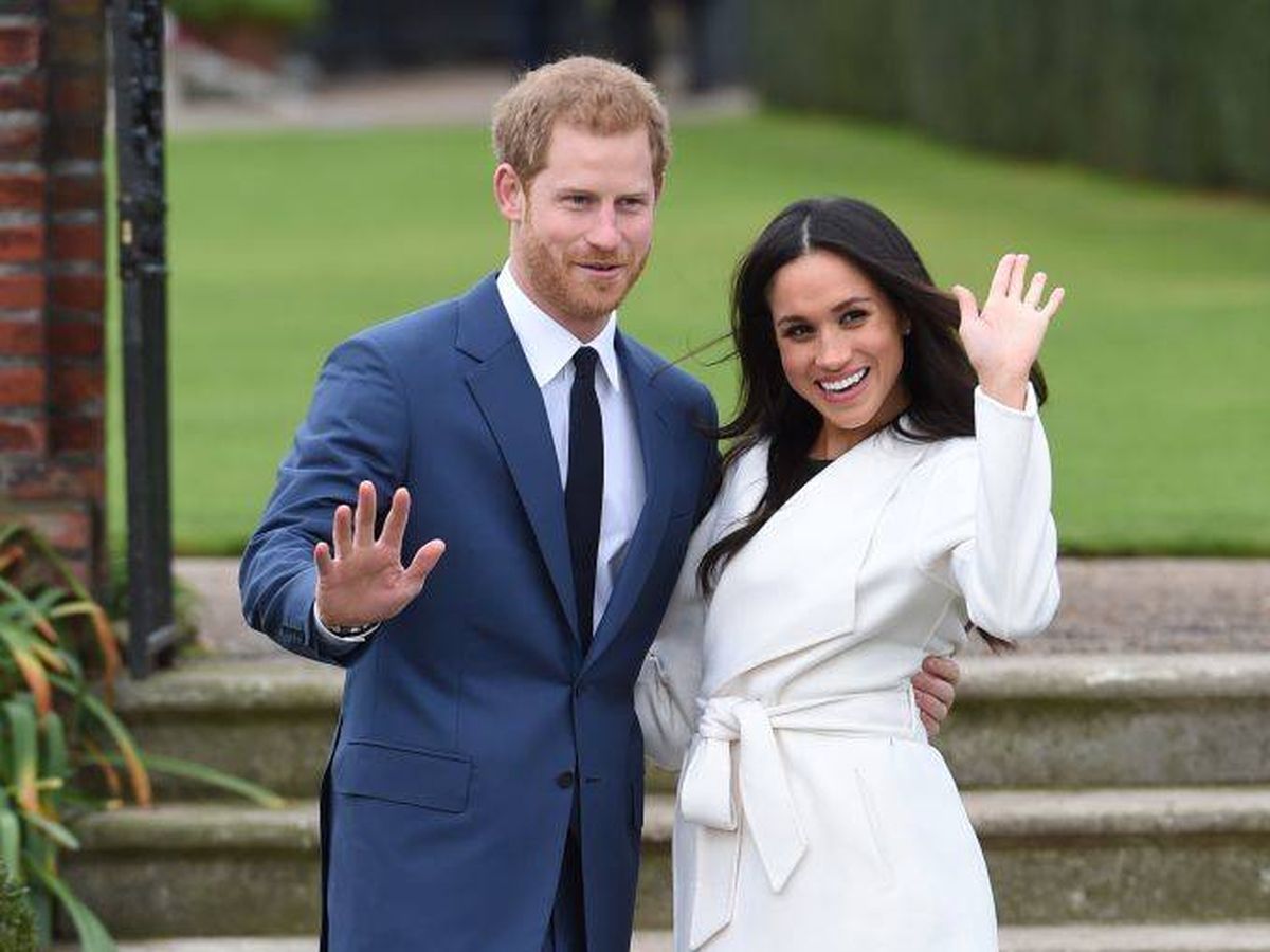 Foto: Meghan Markle y el príncipe Harry el día del anuncio de su compromiso matrimonial. (Getty)
