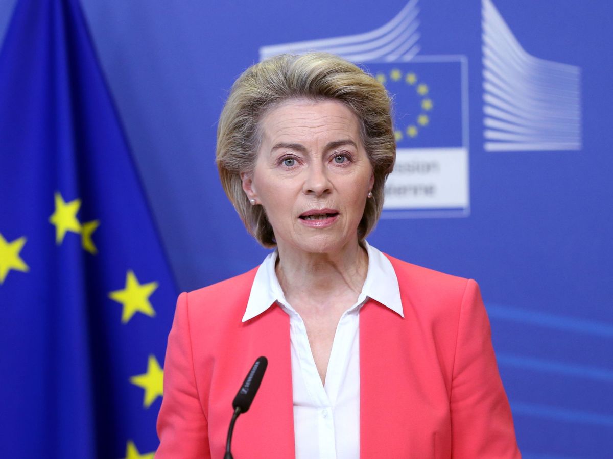 Foto: Ursula Von der Leyen, la presidenta de la Comisión Europea. (Reuters)