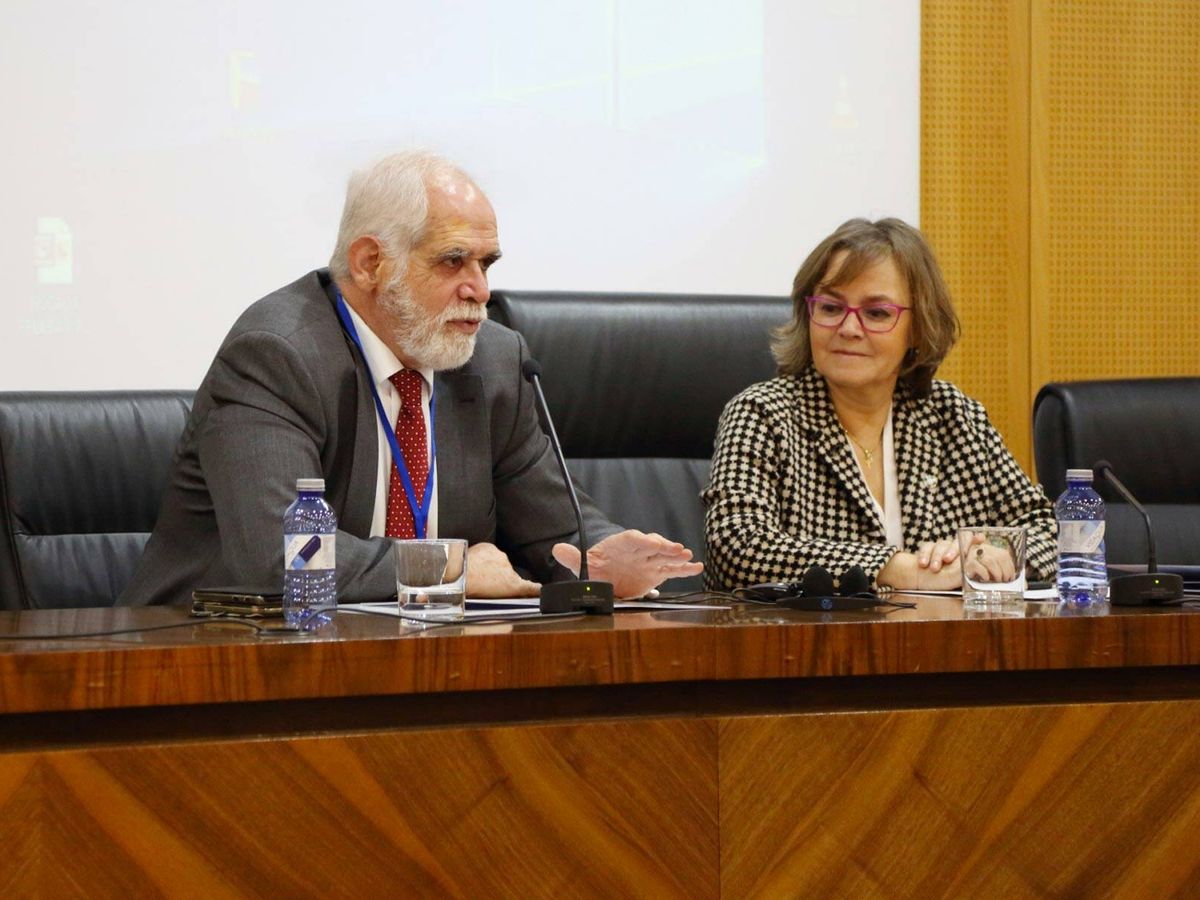 Foto: José Ramón Noreña y Rosana Morán. (Fiscalía General del Estado)