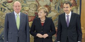 Zapatero se crece ante la visita de Merkel: “Alemania sale beneficiada de la crisis”
