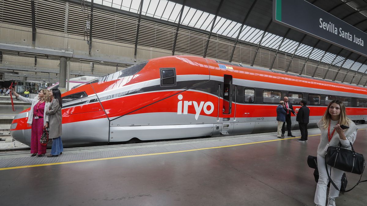 Iryo conectará Barcelona con Sevilla en sus trenes a partir del 10 de diciembre