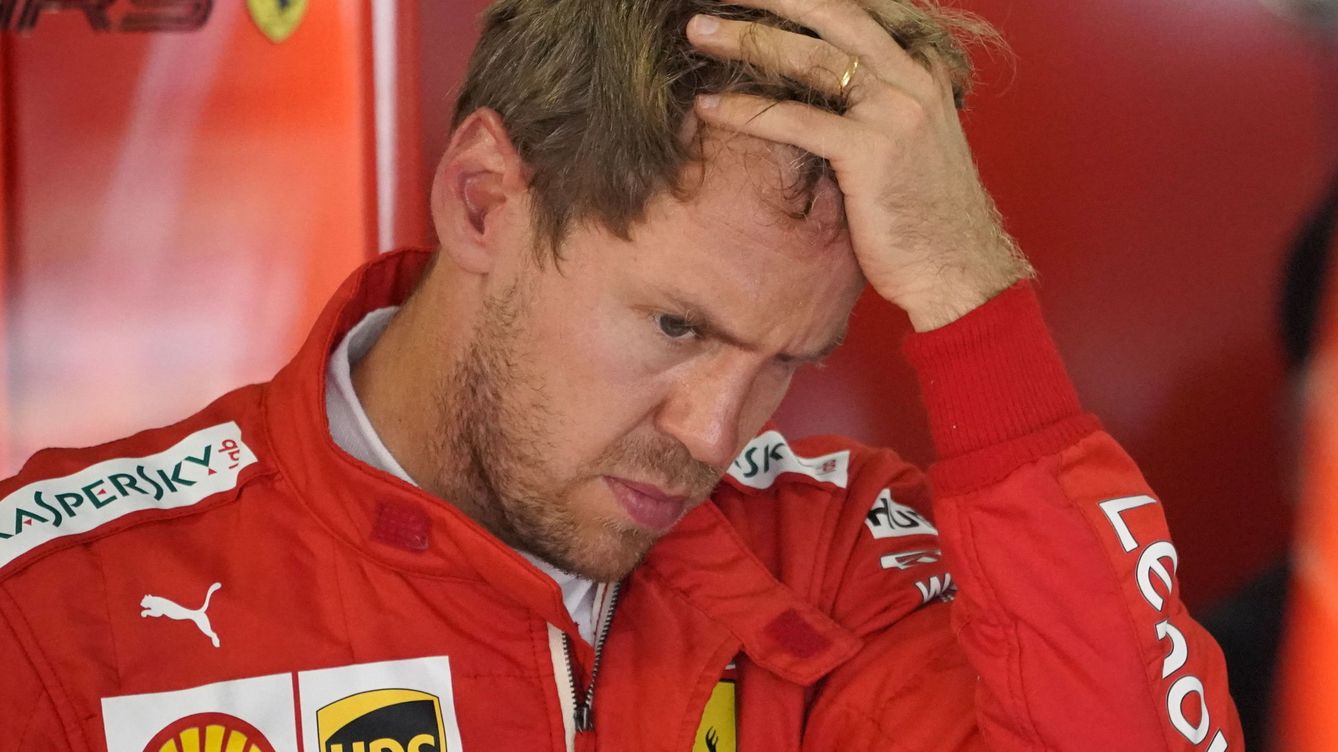 Foto: Vettel se sincera y reconoce que no ha logrado el objetivo marcado con Ferrari (EFE)