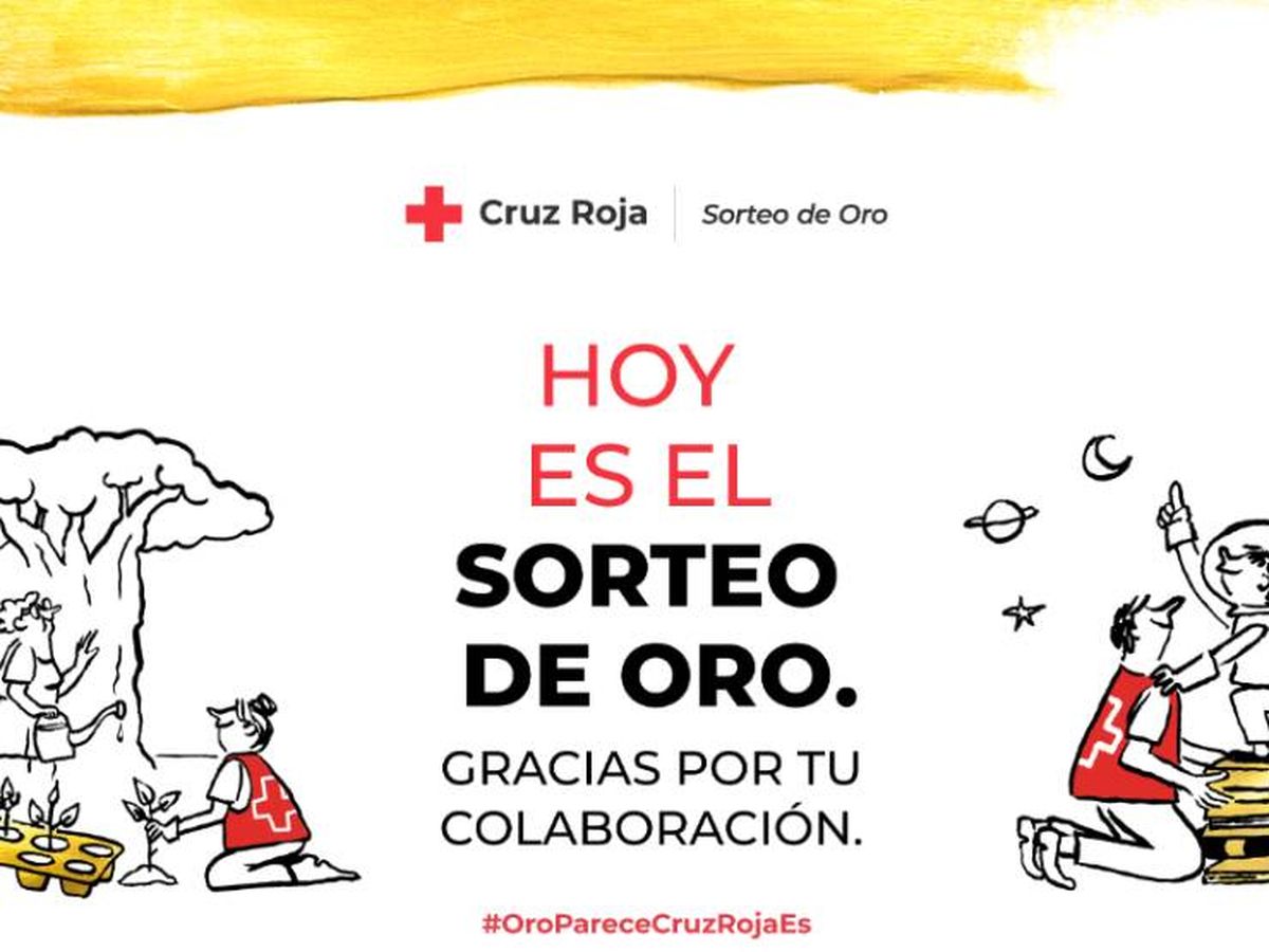 Foto: Sorteo de Oro Cruz Roja. (Cruz Roja Española)