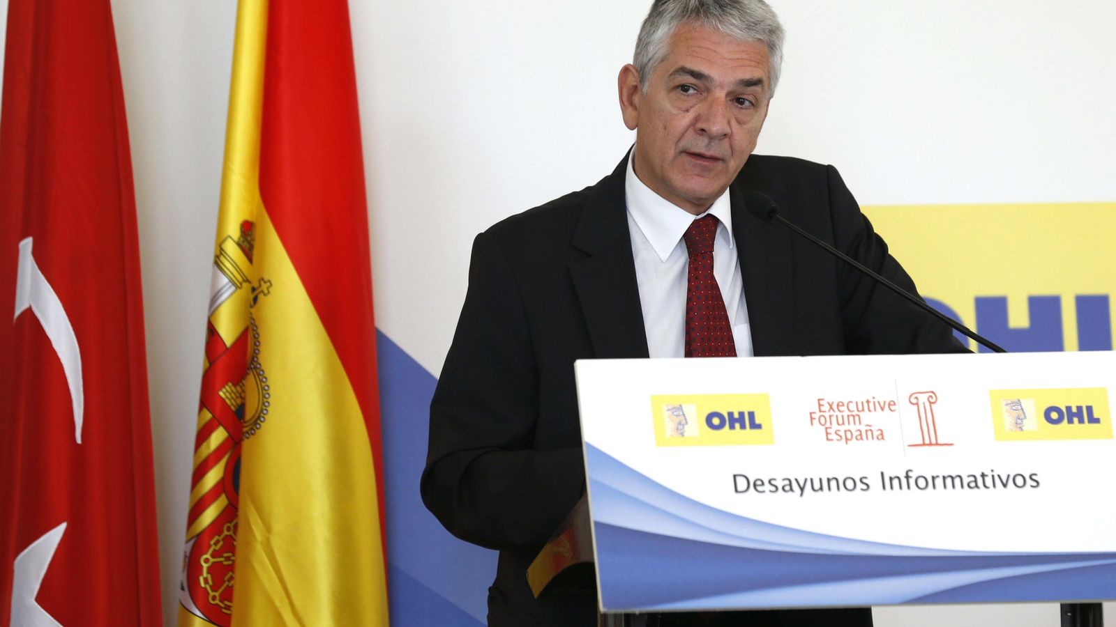 Foto: El embajador de Turquía en España, Ömer Önhon, durante su intervención hoy en un desayuno informativo de Fórum España. (EFE)
