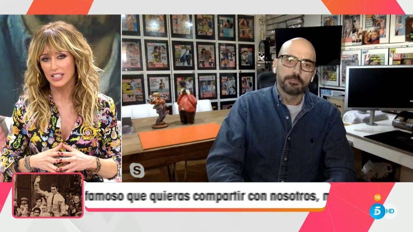 Emma García y Diego Arrabal, en 'Viva la vida'. (Mediaset España)