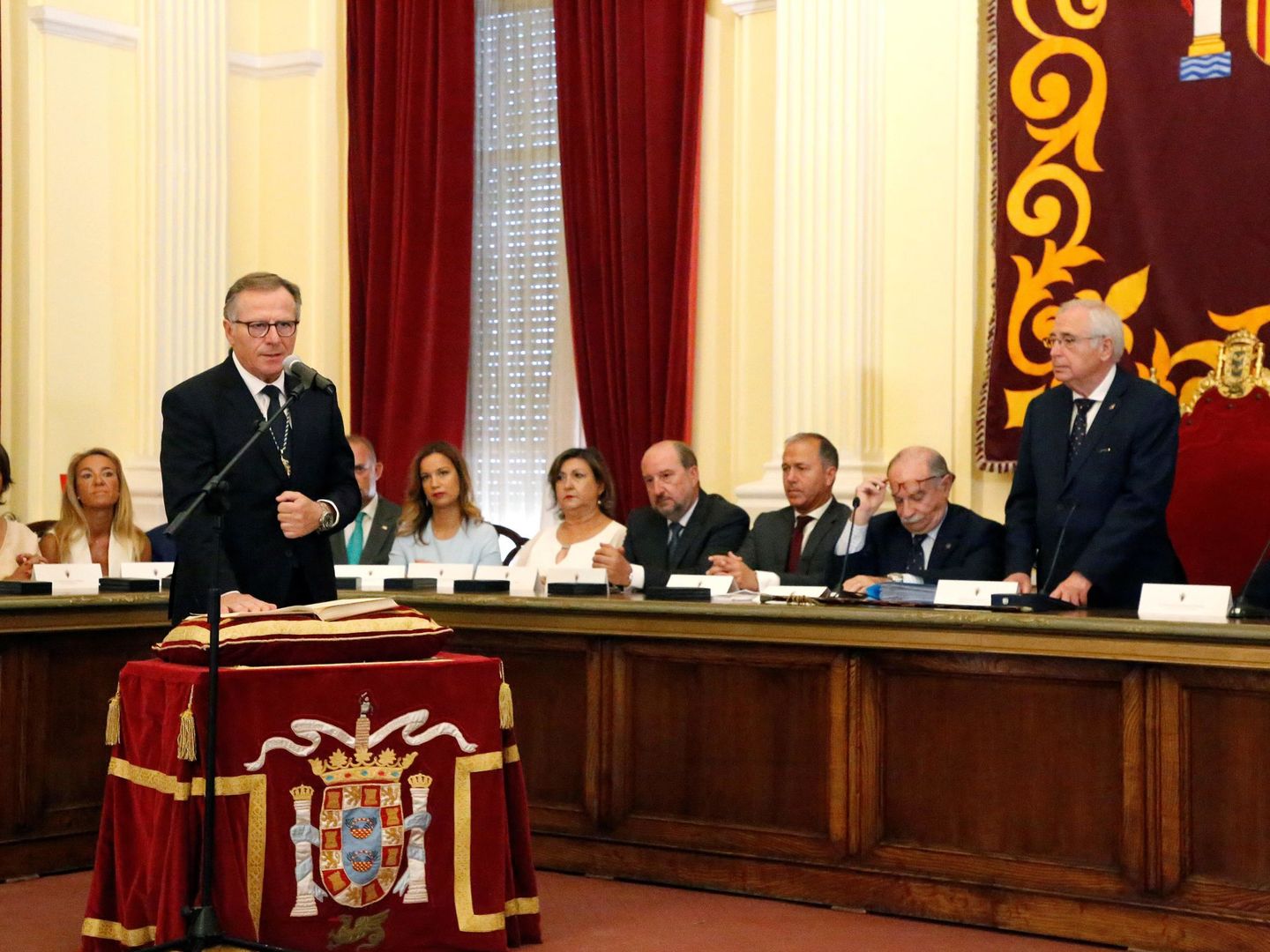 El presidente de la Ciudad Autónoma de Melilla, Eduardo de Castro. (EFE)