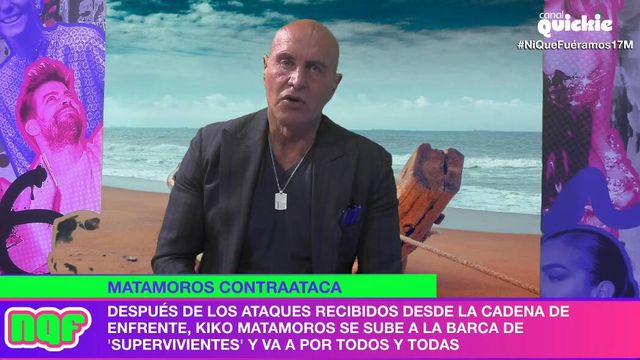 Kiko Matamoros en 'Ni que fuéramos'. (Canal Quickie, YouTube)