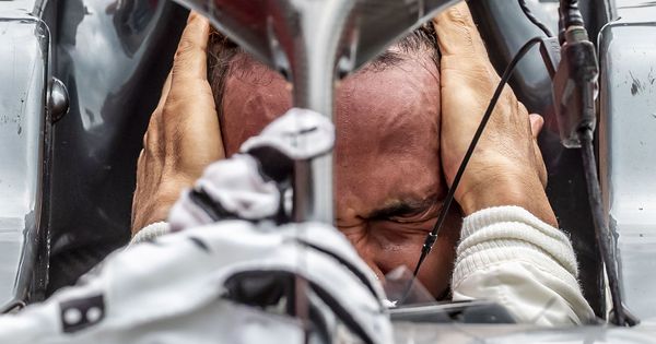 Foto: Hamilton tras ganar el Gran Premio de Alemania. (EFE)