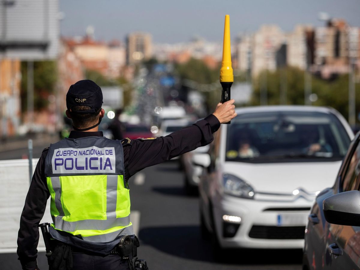 Foto: Resticciones de movilidad tras decretarse el estado de alarma en Madrid (EFE)