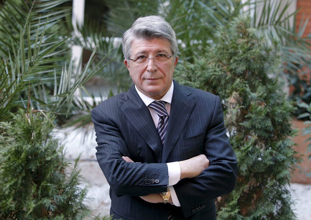 Foto: Enrique Cerezo, presidente del Atlético de Madrid (EFE)