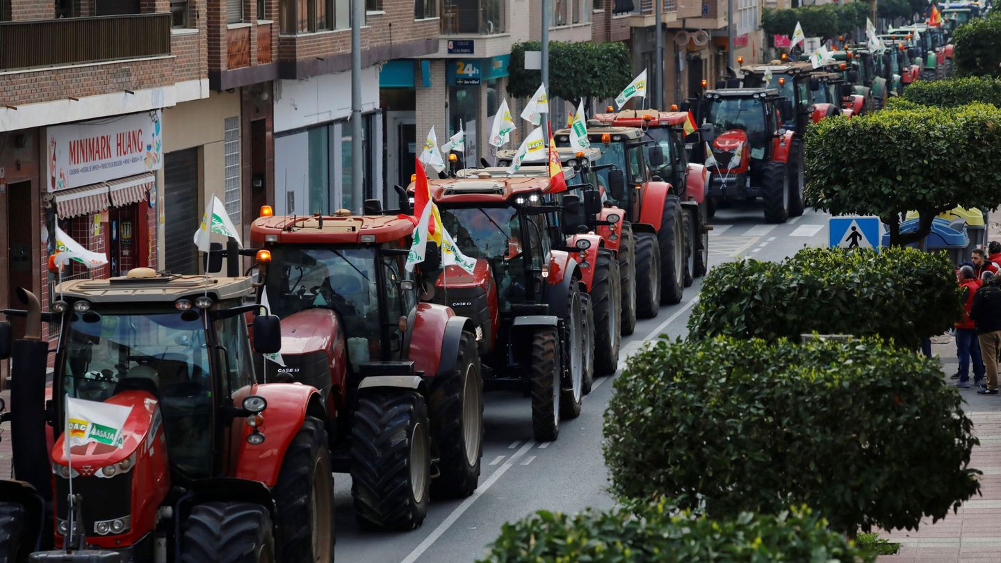 Protestas en Murcia (EFE)