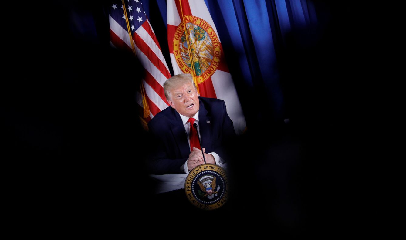 El presidente de EEUU, Donald Trump. (Reuters)