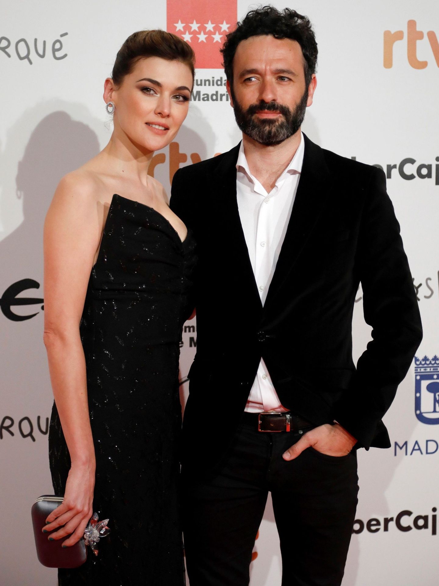 Rodrigo Sorogoyen y Marta Nieto, en los Premios Forqué. (EFE/David Fernández)