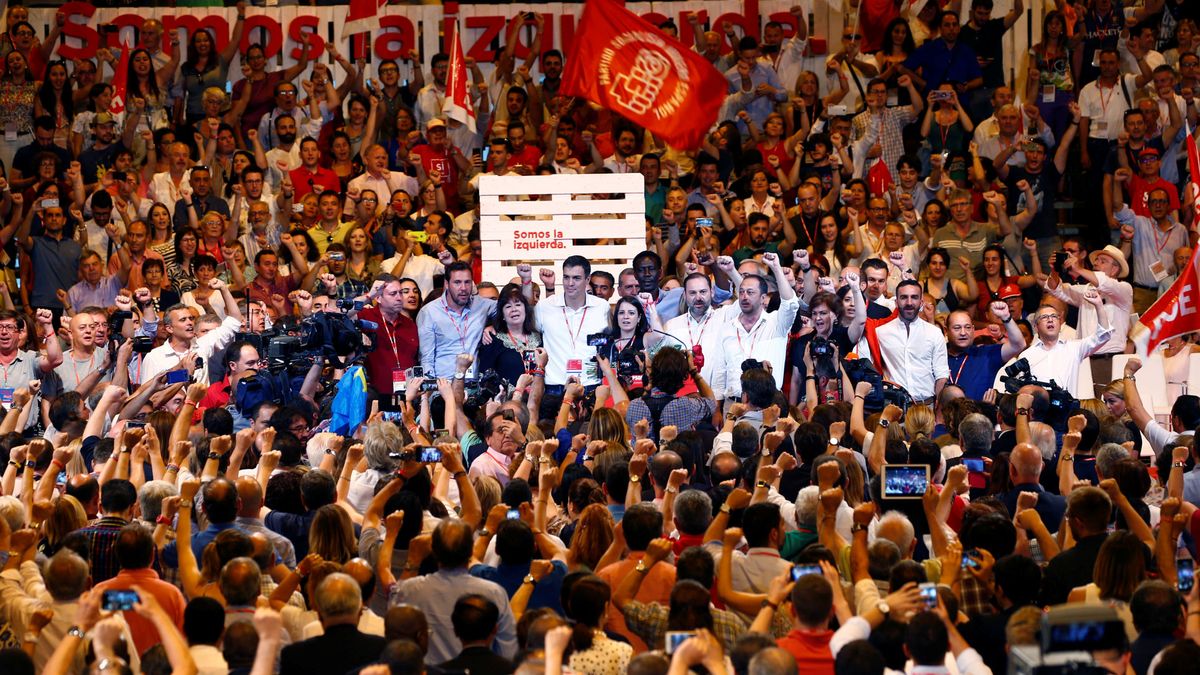 Sánchez moldea su 'nuevo PSOE' sin críticos, más duro con Rajoy y cerca de Iglesias