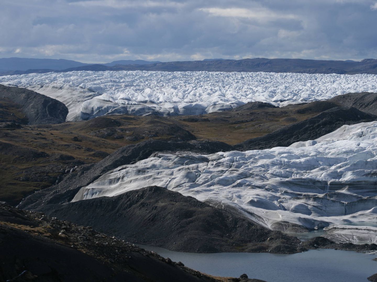 Hielo en Groenlandia (Eric Post, UC Davis)