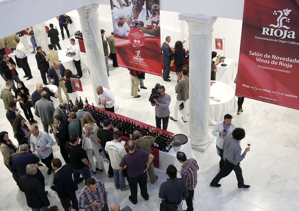 Foto: Salón de Novedades de los Vinos de Rioja en una foto de archivo. (EFE)