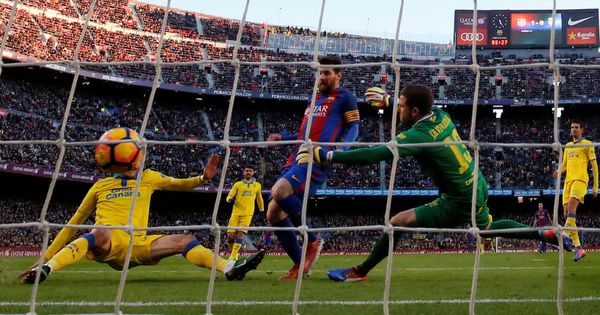 Foto: Partido de Barcelona contra Las Palmas en enero de 2017. (Reuters)