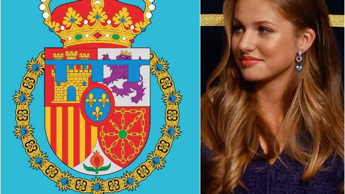 ¿Qué significa el escudo que llevan los autobuses de la EMT en Madrid por la jura de Leonor?