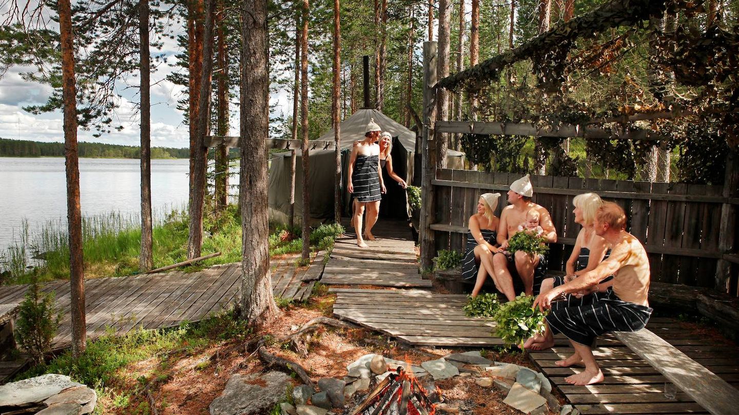 En Finlandia existen tantos tipos de sauna como de nieve. 