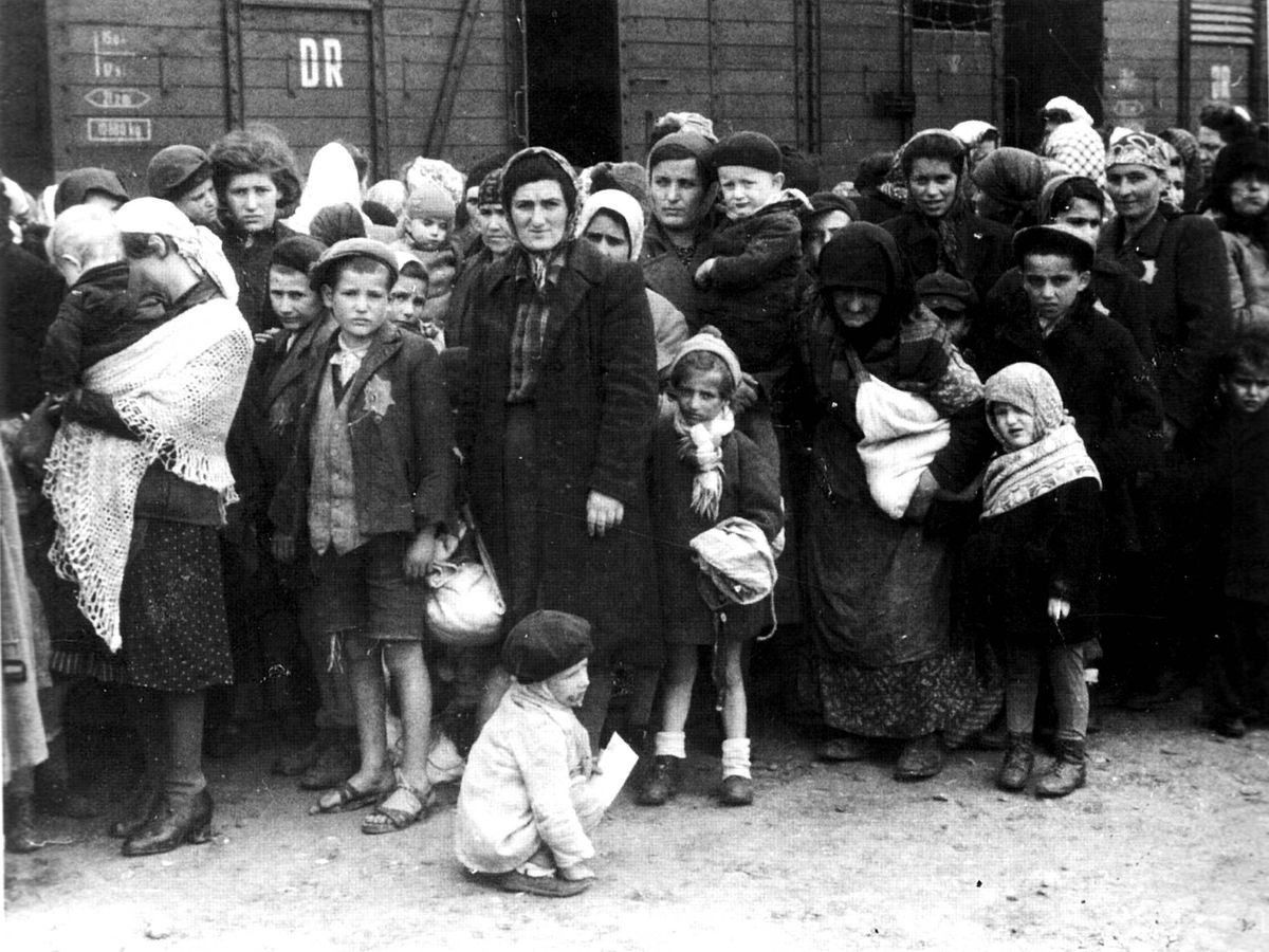 Foto: Imagen del campo de concentración de Auschwitz. (Bundesarchiv)