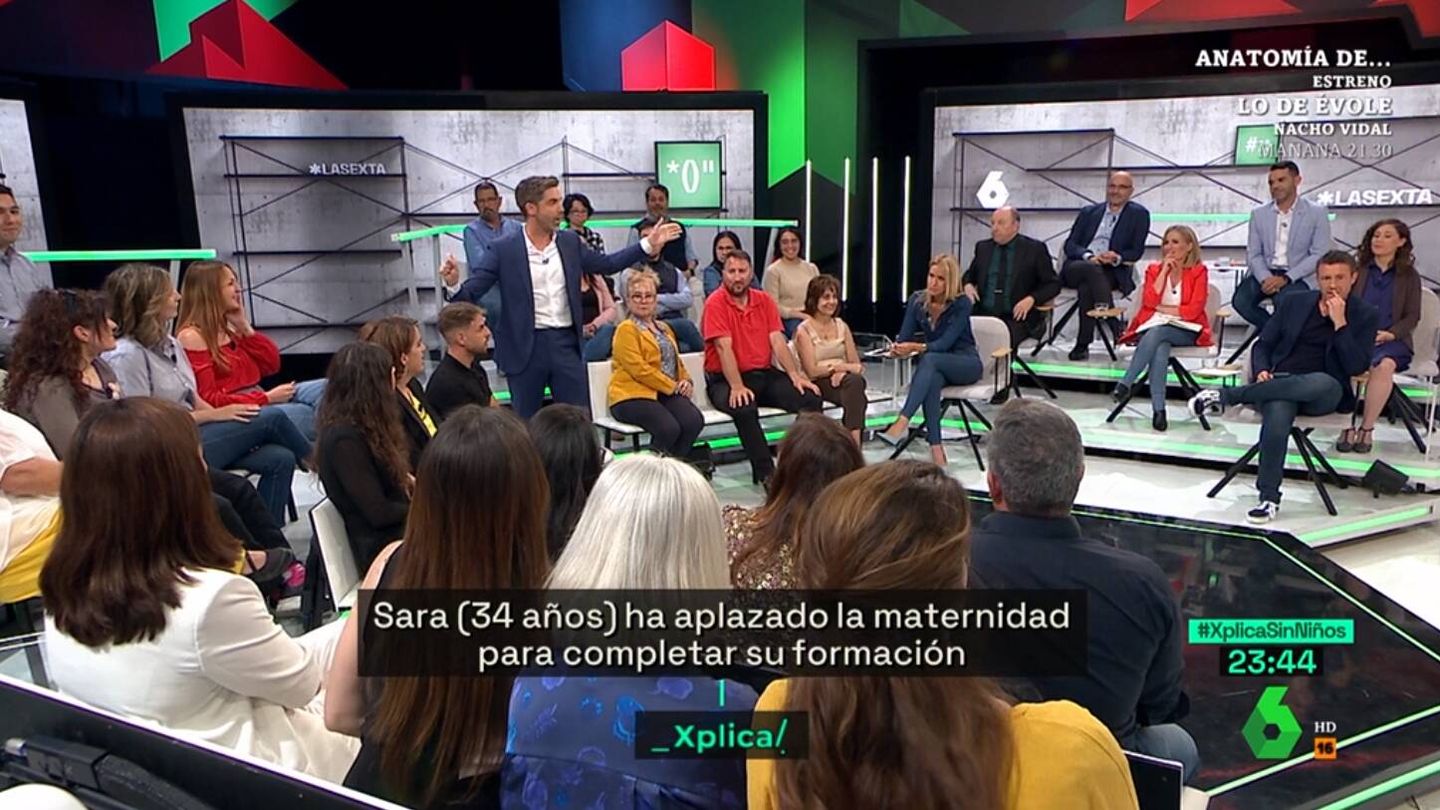 José Yélamo dirigiéndose a Gonzalo Bernardos en 'La Sexta Xplica'. (Atresmedia)