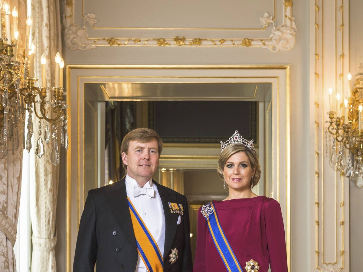Foto: Los reyes de Holanda, el día de su investidura. (EFE)