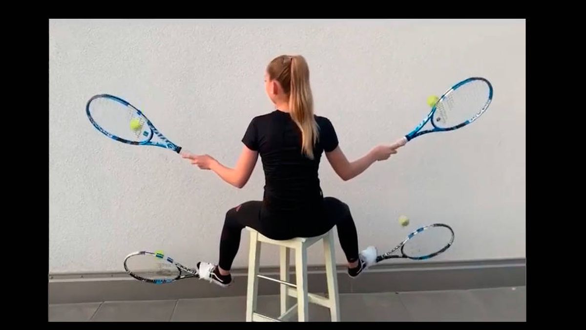 El vídeo viral de la tenista Jalena Meyer era un fake (y sabemos cómo lo hizo)
