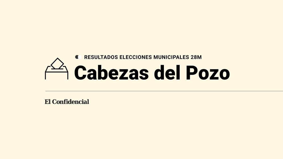Resultados y escrutinio de las elecciones municipales y autonómicas del 28M en Cabezas del Pozo: última hora en directo