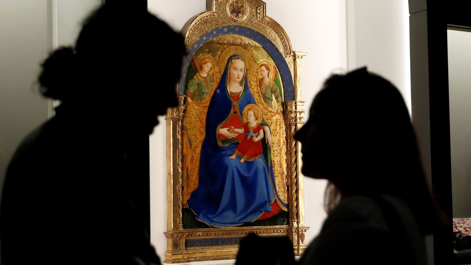 Foto: Exposición sobre Fra Angelico en el Museo del Prado. (EFE)