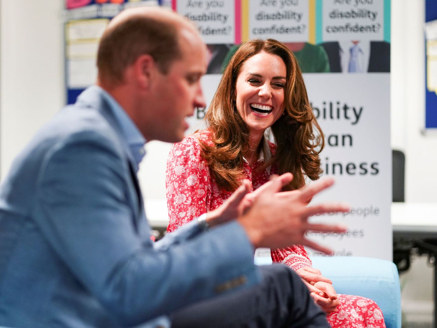 El príncipe Guillermo y Kate Middleton, este martes en Londres. (Reuters)