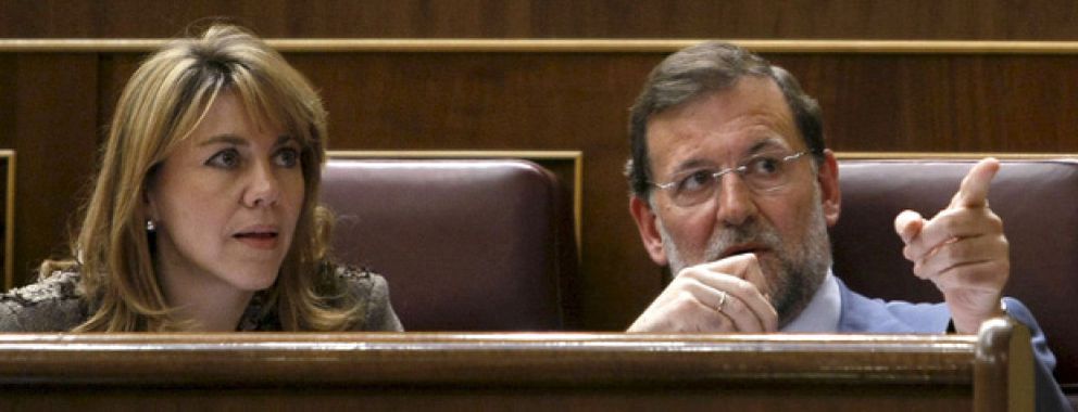 Foto: Rajoy y Cospedal reiteran que exigirán responsabilidades políticas ‘caiga quien caiga’