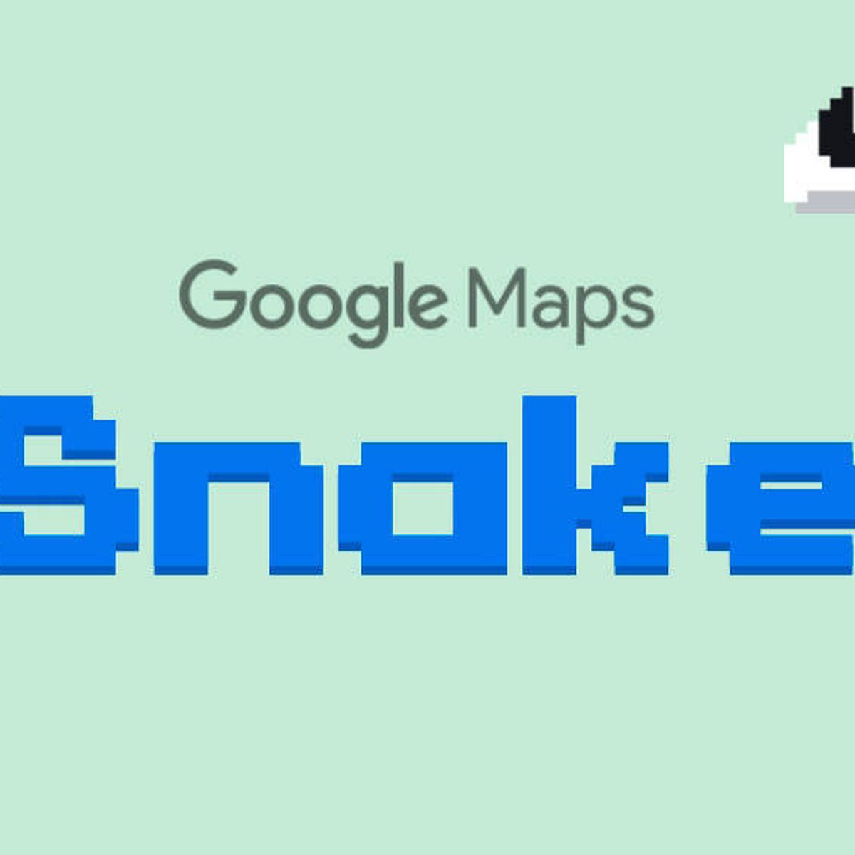 Snake su Google Maps, come giocare